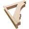Ekena Millwork 6-in W x 30-in D x 36-in H Balboa Block Rough Cedar Woodgrain TimberThane Outlooker, Primed Tan OUTUR060X30X36BOA44RCPR - alternate 5